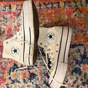 Converse High-Top Sneakers - White